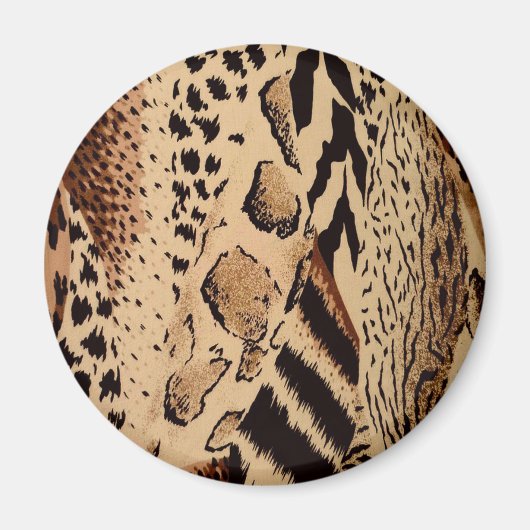Cheetah Pattern Magnet (Vorne)