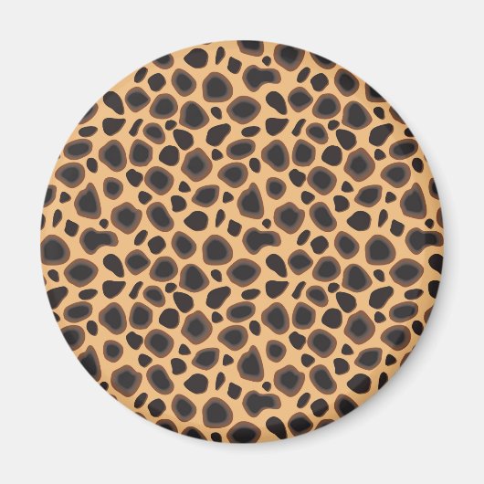 Cheetah Pattern Magnet (Vorne)