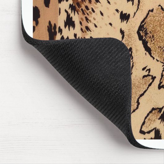 Cheetah Pattern Mousepad (Ecke)