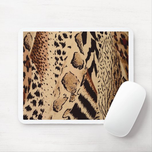 Cheetah Pattern Mousepad (Mit Mouse)