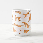 Cheetah Pattern Mug Kaffeetasse (Mittel)