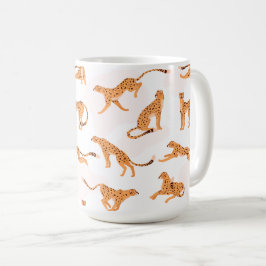 Cheetah Pattern Mug Kaffeetasse