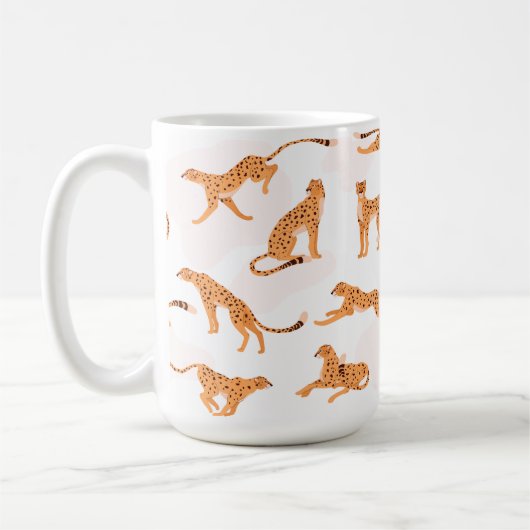 Cheetah Pattern Mug Kaffeetasse (Links)