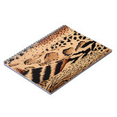 Cheetah Pattern Notizblock (Linke Seite)