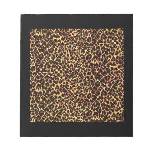Cheetah Pattern Notizblock