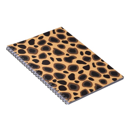 Cheetah Pattern Notizblock (Rechte Seite)
