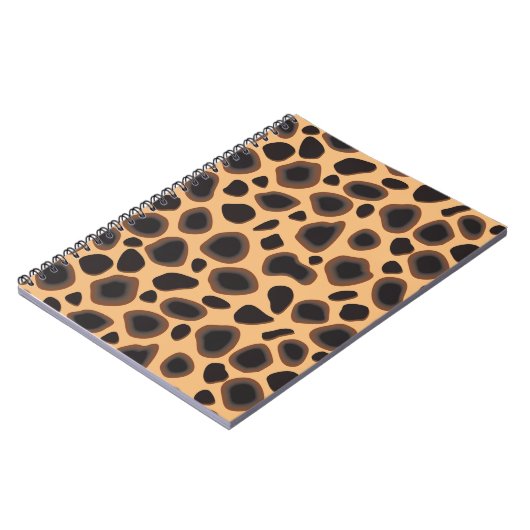 Cheetah Pattern Notizblock (Linke Seite)
