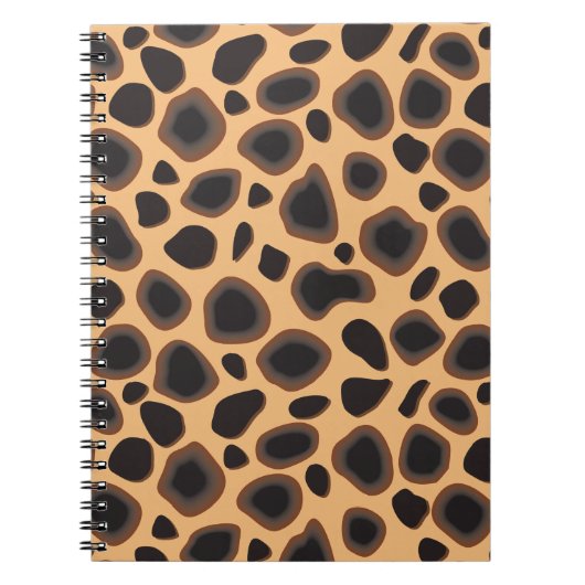 Cheetah Pattern Notizblock (Vorderseite)