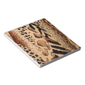 Cheetah Pattern Notizblock (angewinkelt)