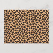 Cheetah Pattern Postkarte (Vorderseite)