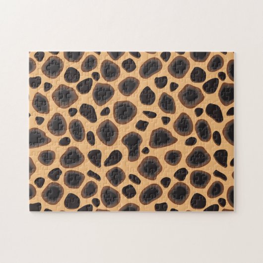 Cheetah Pattern Puzzle (Horizontal)