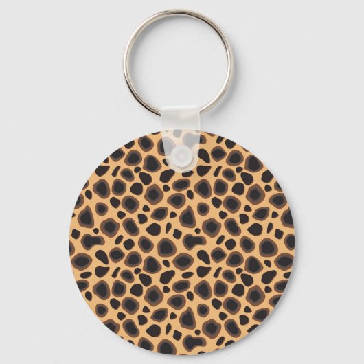 Cheetah Pattern Schlüsselanhänger (Vorderseite)