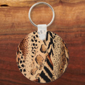 Cheetah Pattern Schlüsselanhänger (Vorderseite)