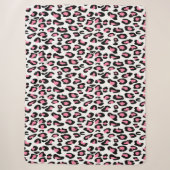 Cheetah Pattern Sherpadecke (Vorderseite)