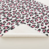 Cheetah Pattern Sherpadecke (3/4)