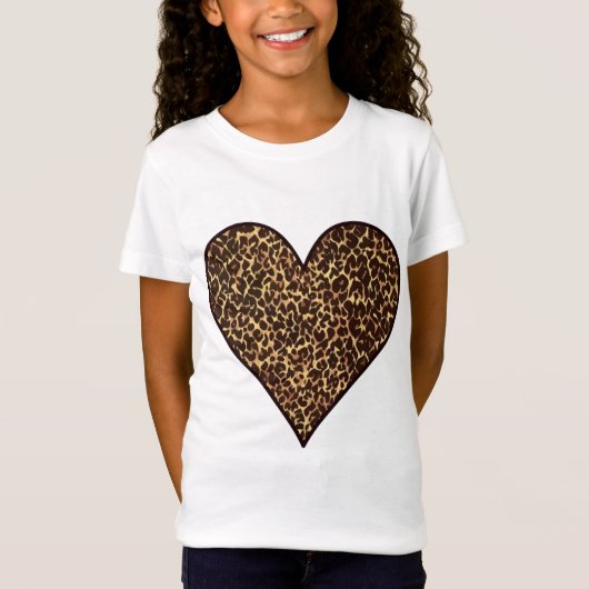 Cheetah Pattern T-Shirt (Vorderseite)