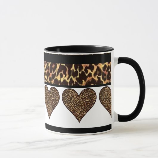 Cheetah Pattern Tasse (Rechts)