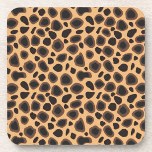 Cheetah Pattern Untersetzer