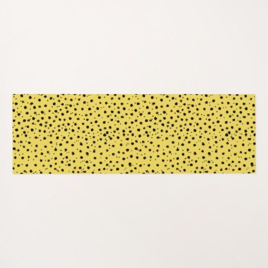 Cheetah Pattern Yogamatte (Rückseite (Horizontal))