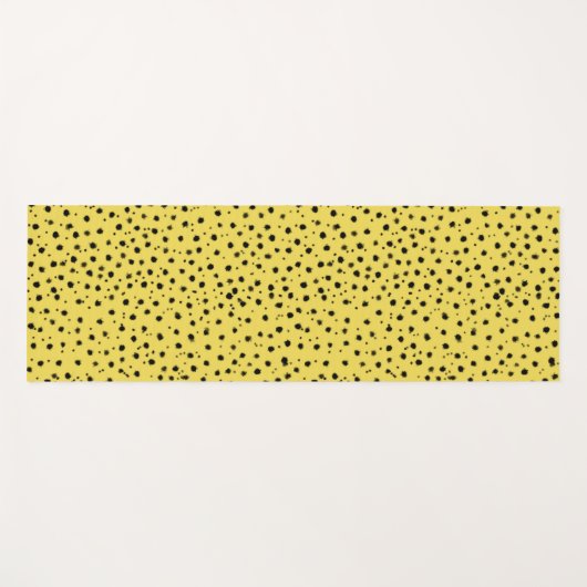 Cheetah Pattern Yogamatte (Vorderseite (Horizontal))