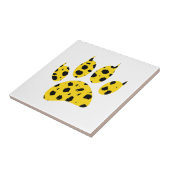 Cheetah Paw Print Fliese (Seite)