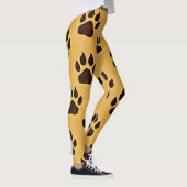 Cheetah Paw Print  Leggings (Rechts)