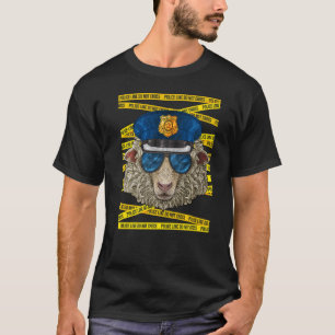 Cheetah Polizeibeamte Polizeibeamte Polizist Poliz T-Shirt