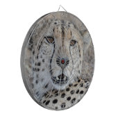 Cheetah Portrait Dartscheibe (Vorderseite Links)