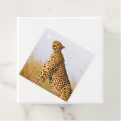 Cheetah Portrait Geschenkanhänger (Beispiel)