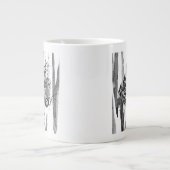 Cheetah Portrait Jumbo-Tasse (Vorderseite)
