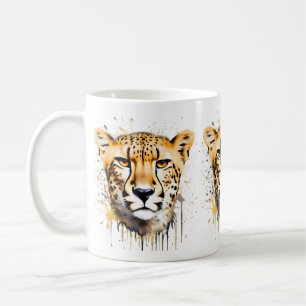 Cheetah Portrait Kaffeetasse