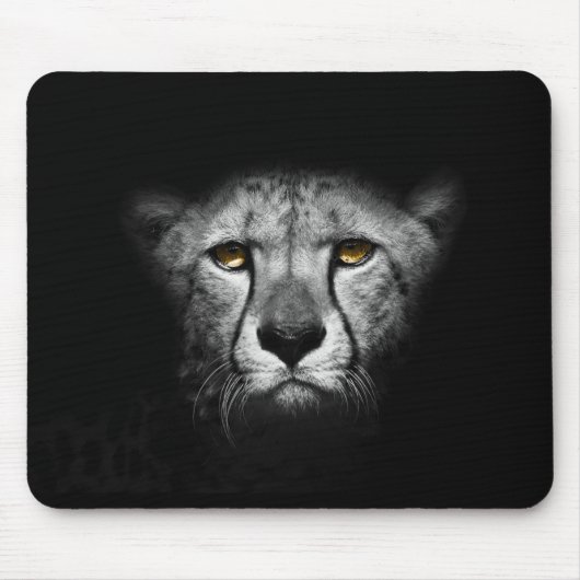 Cheetah Portrait Mouse Pad Mousepad (Vorne)