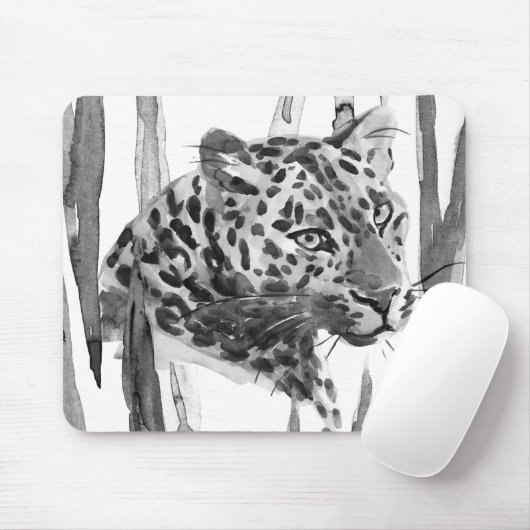 Cheetah Portrait Mousepad (Mit Mouse)