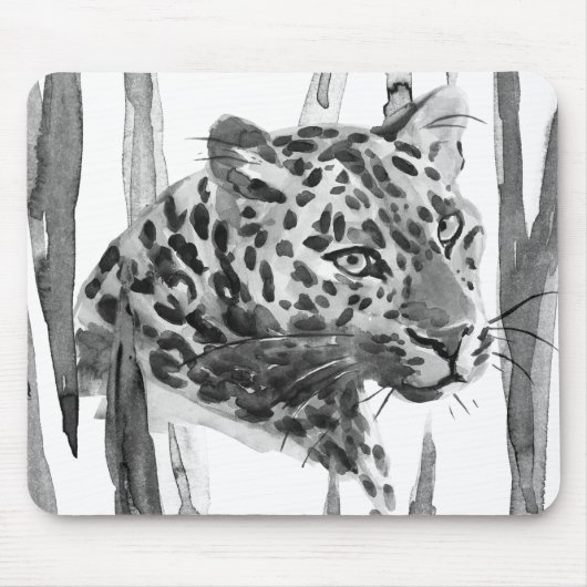 Cheetah Portrait Mousepad (Vorne)