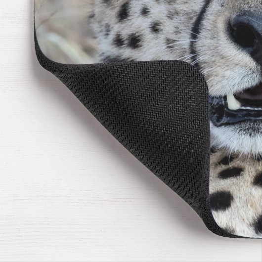 Cheetah Portrait Mousepad (Ecke)