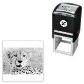 Cheetah Portrait Permastempel (Beispiel)
