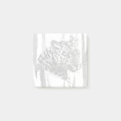 Cheetah Portrait Post-it Klebezettel (Vorderseite)