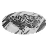 Cheetah Portrait Schneidebrett (Ecke)