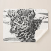 Cheetah Portrait Sherpadecke (Vorderseite (Horizontal))