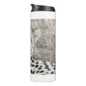 Cheetah Portrait Thermosbecher (Nach rechts gedreht)