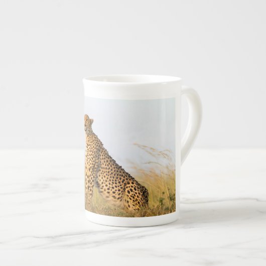 Cheetah Porzellantasse (Vorderseite Rechts)