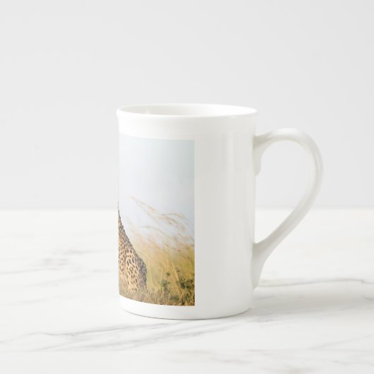 Cheetah Porzellantasse (Rechts)