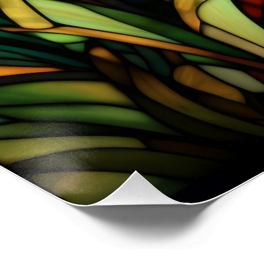 Cheetah Poster (Ecke)