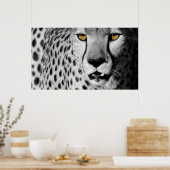 Cheetah Poster (Küche)