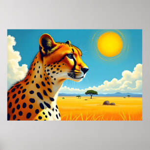 Cheetah Poster