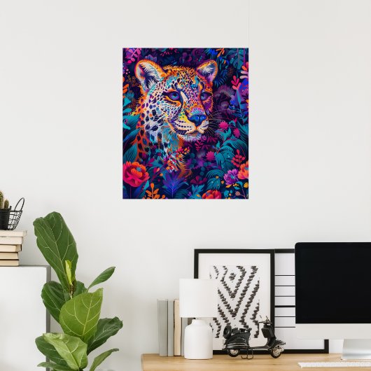 CHEETAH 🐆 POSTER (Heimbüro)