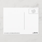 Cheetah Postkarte (Rückseite)