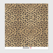 Cheetah Print Aufkleber (Blatt)