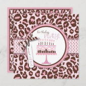 Cheetah Print & Birthday Cake (Vorne/Hinten)