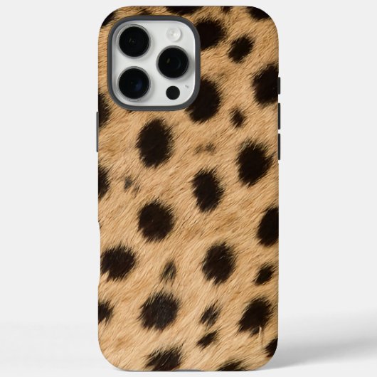 Cheetah Print Case-Mate iPhone Hülle (Rückseite)